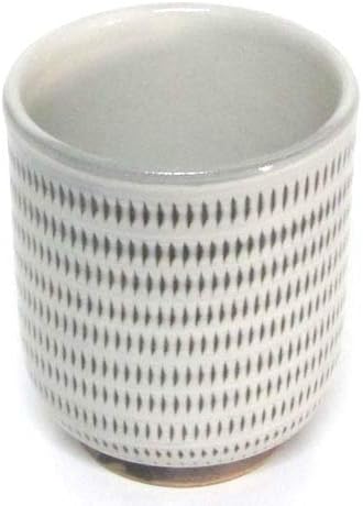 Japanese Tableware, Fukuoka Prefecture Traditional Crafts, Koishiwara Ware [Kurodo Kiln], Handmade, Tea Cup, Yunomi Tobikanna, Large