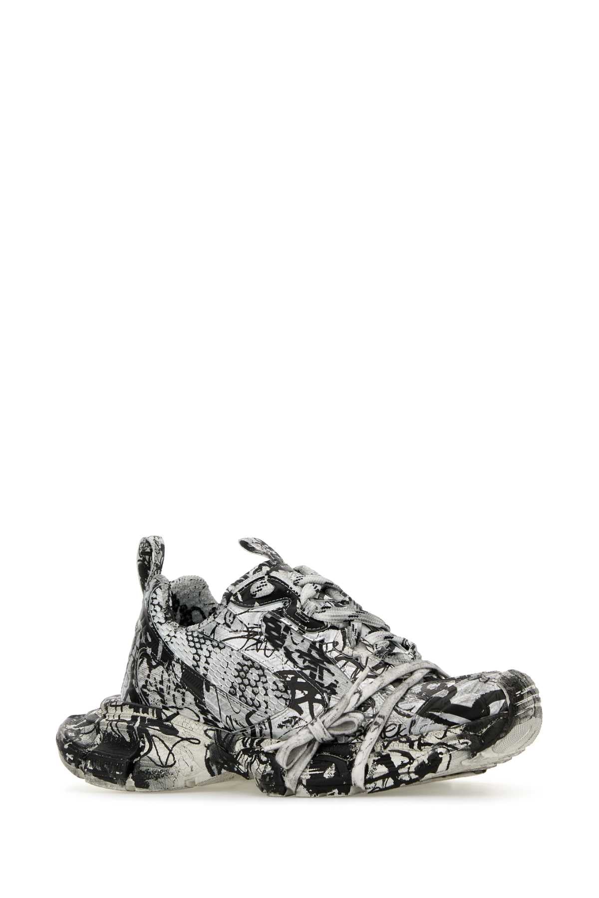 Balenciaga バレンシアガ印刷メッシュとゴム3 Xl スニーカー - Image 2