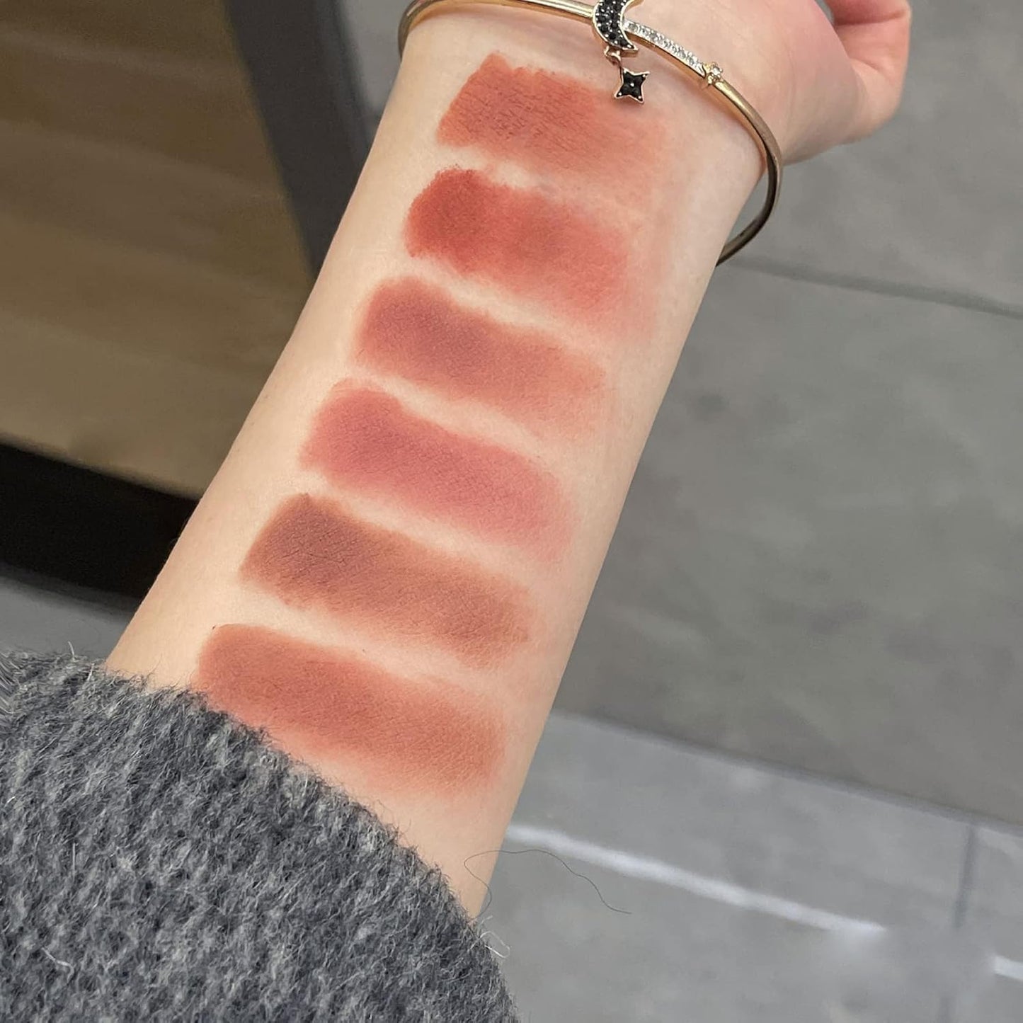 Pink Bear Keychain Lipstick, Non-Stick Lip Gloss, Never Fade Liquid Lipstick, New Portable Lipstick, Cute Lip Makeup, High Color, No Makeup Removal, Strong Adhesion, Long Lasting, All Day Shiny, Not