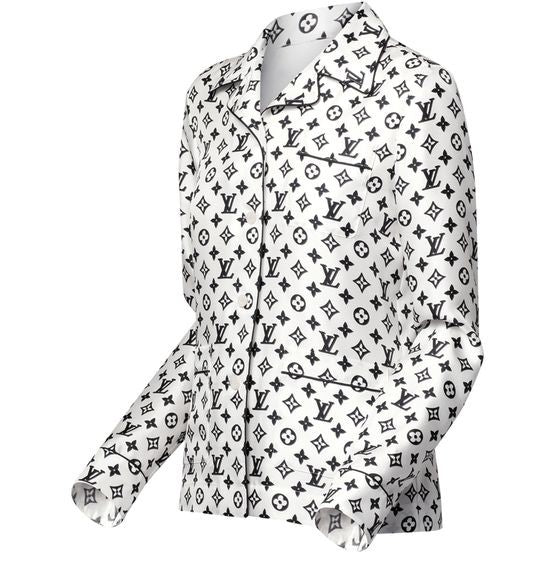 LOUIS VUITTON Monogram Pajama Shirt - Image 2