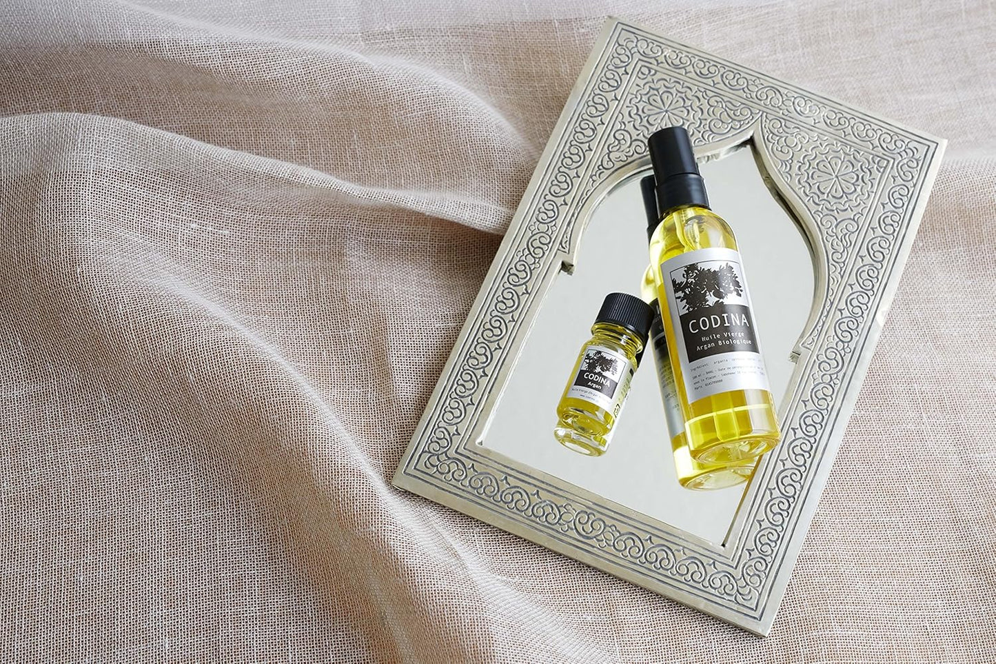 Codina Argan Oil 3.4 fl oz (100 ml), Organic Cosmetics, Unrefined 100% Anti-Drying, Moisturizing, Booster