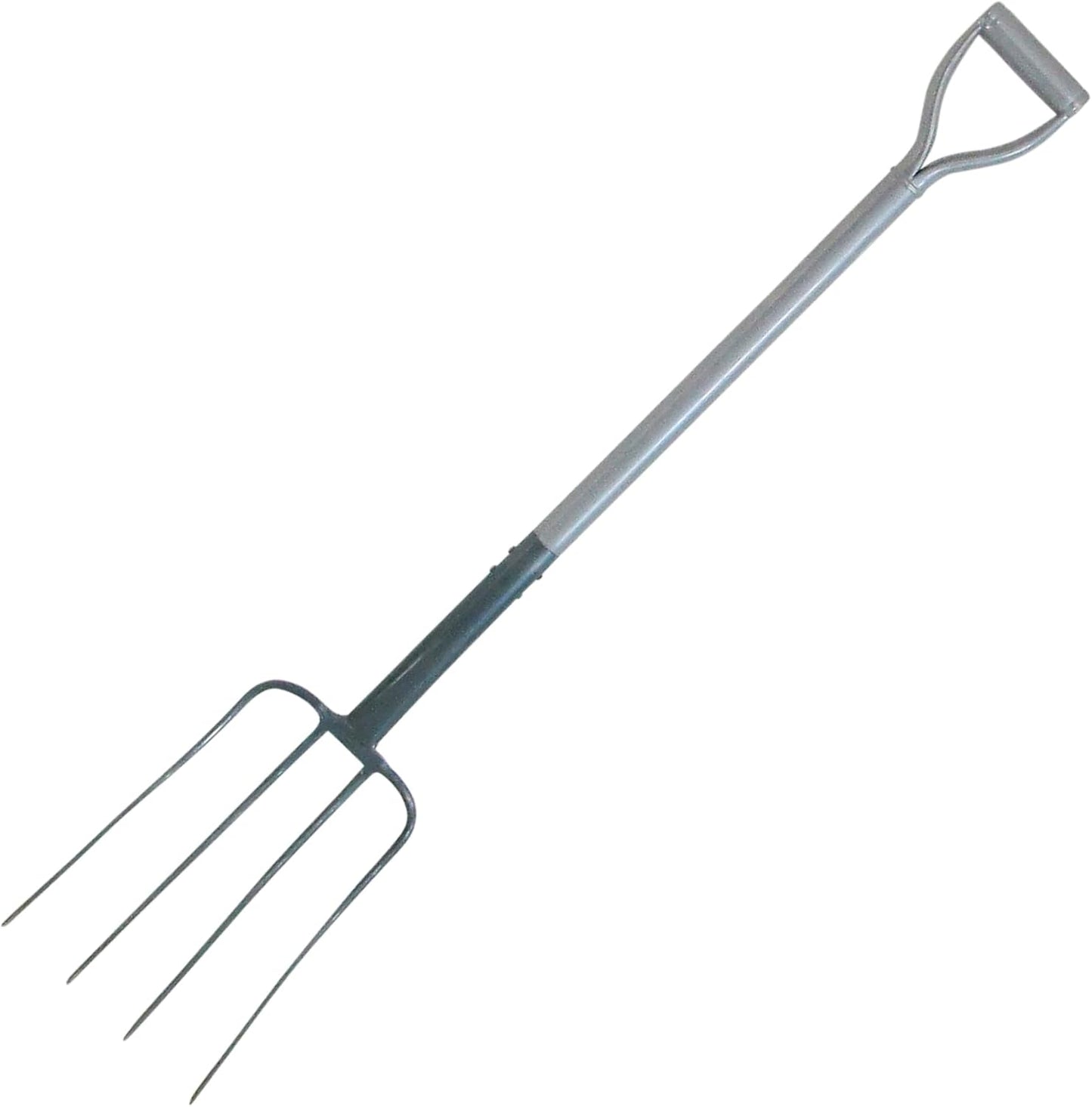 KONYO Family Tree Lightweight Pipe Handle Fork with 4 Nails Hybrid (Aluminum Pipe Handle + Iron Claw Head) 20% Lighter (Compared to Our Previous Model)