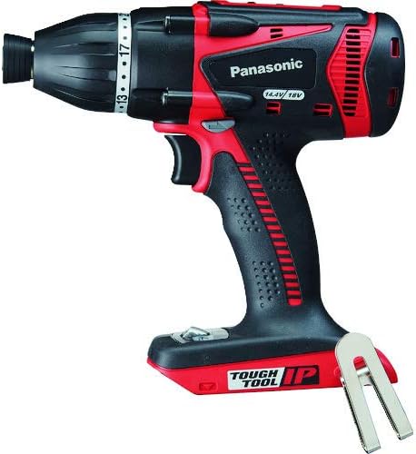 Panasonic EZ75A9X-R Chargeable Multi-Impact Drill, Dual (14.4V/18V Compatible), Equipped with Impact Drill Functions, IP56, Main Unit Only, Battery Pack, Charger, Case Sold Separately, Red