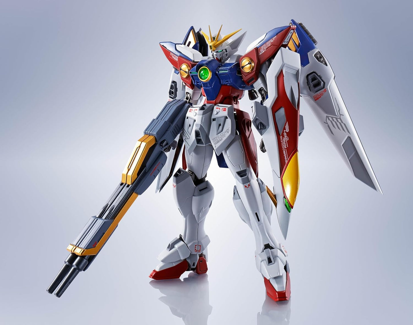 Tamashi Nations Metal Robot Spirits New Mobile Battle Gundam W Side MS Wing Gundam Zero, Approx. 5.5 inches (140 mm), PVC, ABS & Diecast, Pre-painted Action Figure