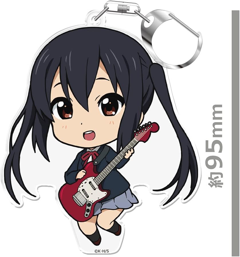 K-On! Punikore! Key Holder (with Stand) Nakano Azusa