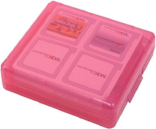 ニンテンドー3DS/DSカード収納ケース カードポケット16 ピンクラメ