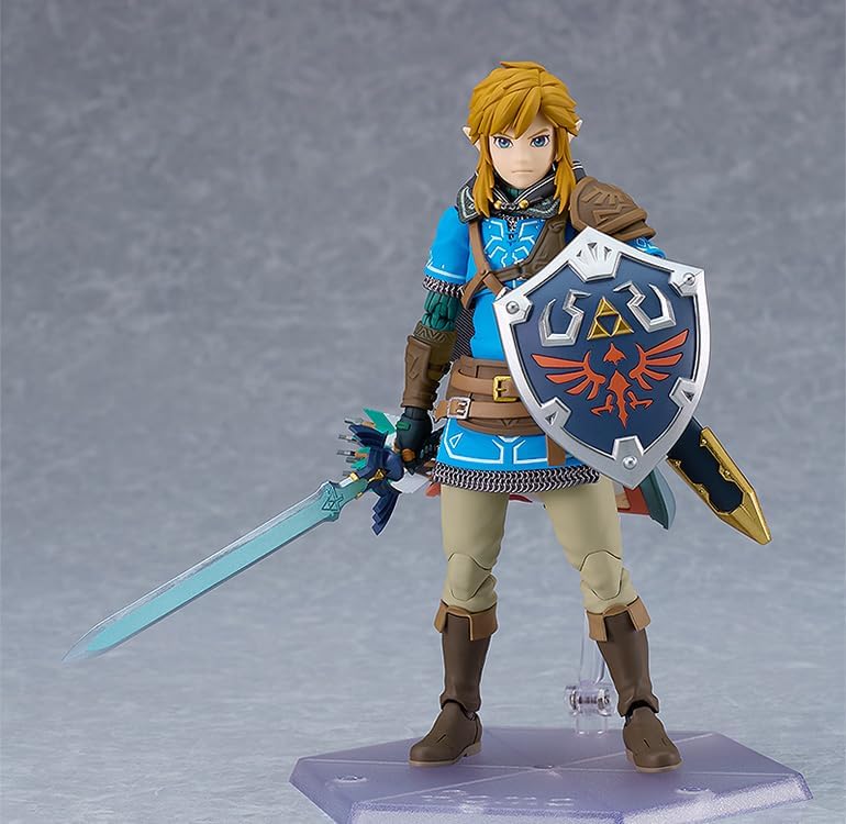 figma The Legend of Zelda Tears of the Kingdom Link Tears of the Kingdom Ver. Non-scale, Plastic, Pre-painted Action Figure
