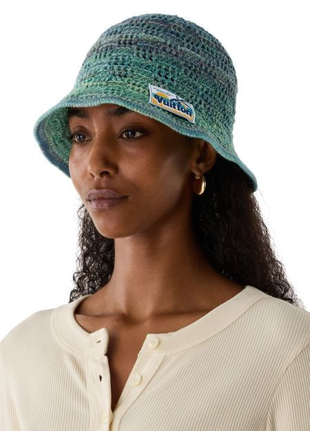 LOUIS VUITTON Damier Palm Tree Crochet Hat - Image 2