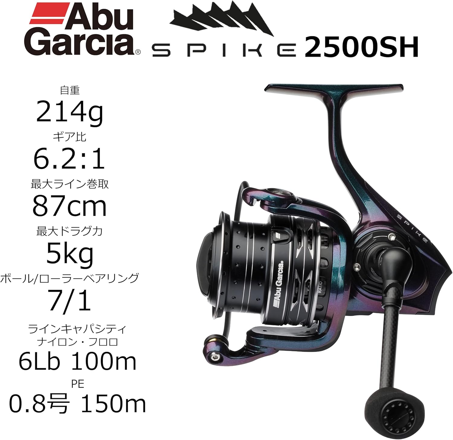Abu Garcia Spike Spinning/Bait Reel (Exclusive)
