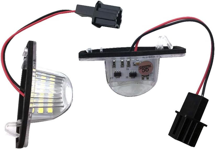 Car LED License Lamp 36 LED White License Plate Light Genuine Replacement Light Exterior Rear Custom Parts License Plate Light for Honda