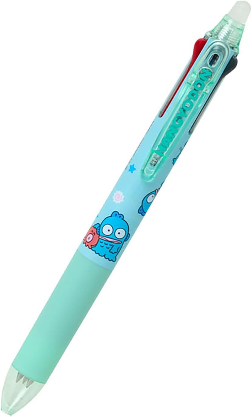 Sanrio FriXion Ball 3 Slim Hangyodon Polycarbonate, Ball Diameter: 0.015 inches (0.38 mm), Ink Color: Black, Red, Blue, Retractable 928062