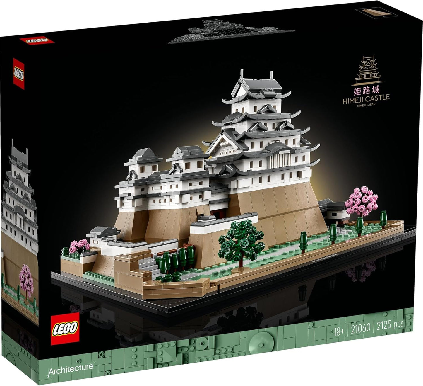 LEGO Architecture Himeji Castle Toy Building Block Birthday Present Blocks Mother's Day Father's Day Male Female Interior Stylish Mother Father 21060