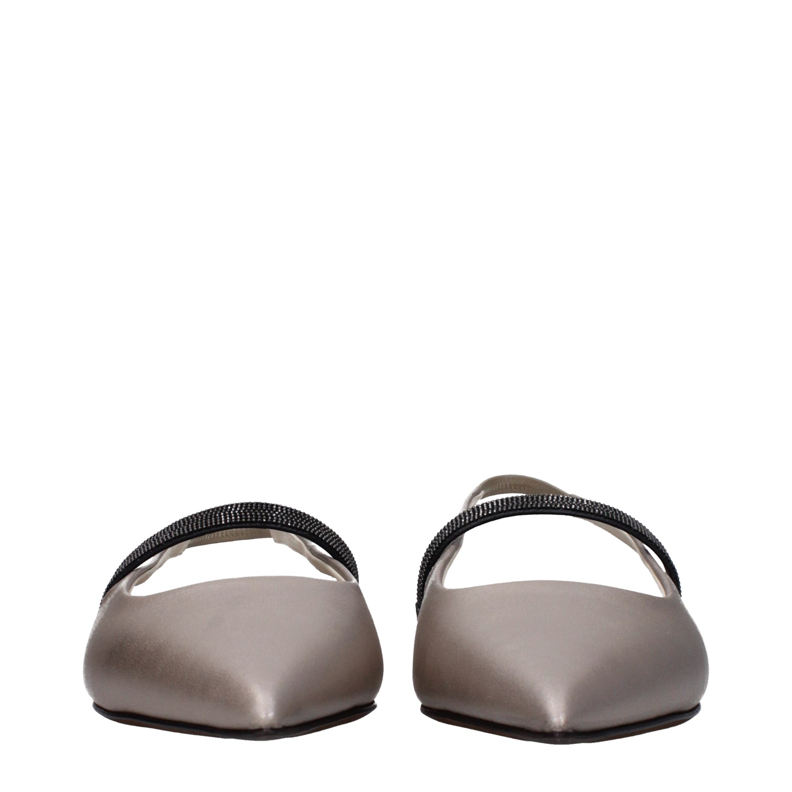 Brunello Cucinelli Ballerine Women Skin Gray/Pearl - Image 2