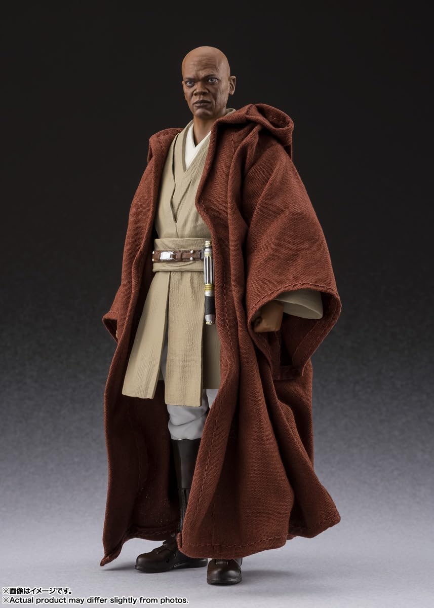 Tamashi Nations S.H. Figuarts Star Wars Episode 3 - Vengeance of the Sith - Mace Window - Classic Version - (Star Wars: Revenge of the Sith) Approximately 5.9 inches (150 mm) PVC & ABS & Cloth Painted