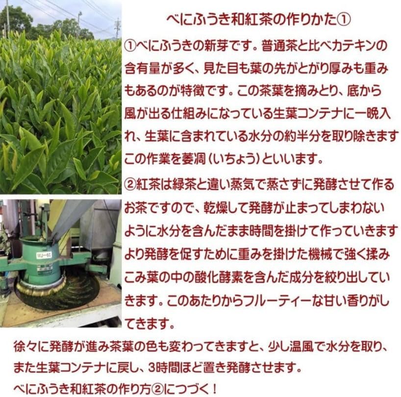 PON Shop Ise Japanese Tea Leaf with Zipper Closure, 1.8 oz (50 g), Tea Leaf Tea Gift, Stylish, Benifugi, Sugar-free, Domestically Produced, 100% Made in Mie Prefecture, 1.8 oz (50 g) x 1 Bag)