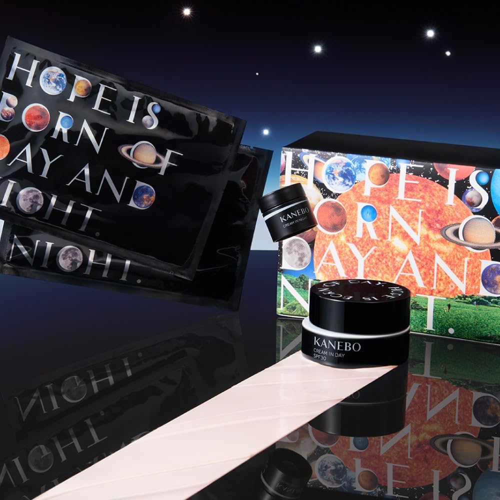 KANEBO Cream In Day II Kit, Limited Edition, Morning Cream, 1.4 oz (40 g), Gift Present, Reward SPF30 PA+++, Dry Makeup