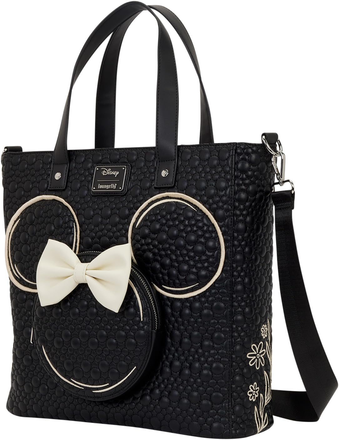 Mochila Convertible y Bolso Bandolera Loungefly Minnie Mouse con Dibujo de Artista