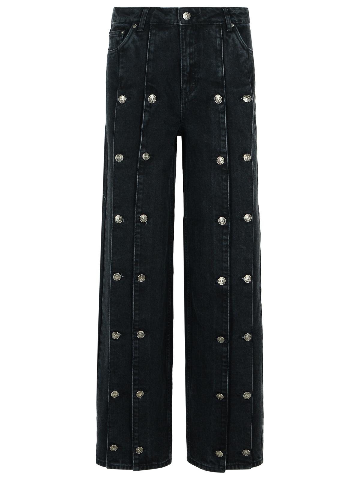 Rotate 「ディジー」ブラックコットンブレンドジーンズを回転させます - Image 2