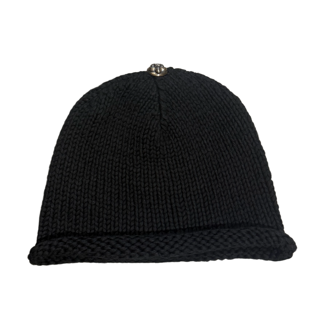 CHROME HEARTS VINTAGE 'FLEUR-DE-LIS' PATCH BEANIE