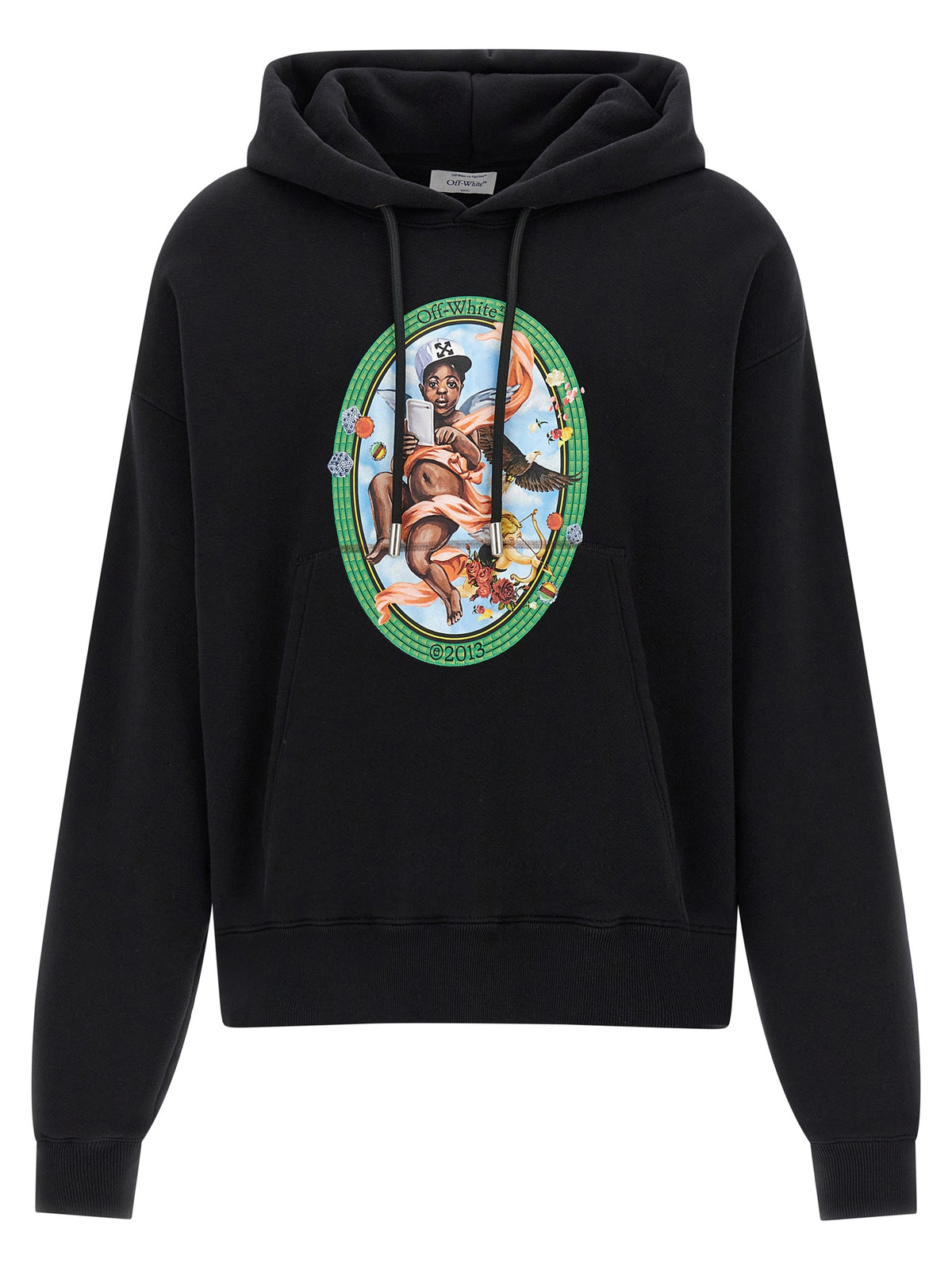 Off Off White 'Fresco Oval' Hoodie - Image 2