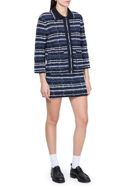 THOM BROWNE インレイ ツイードジャカード ジャケット - Image 2
