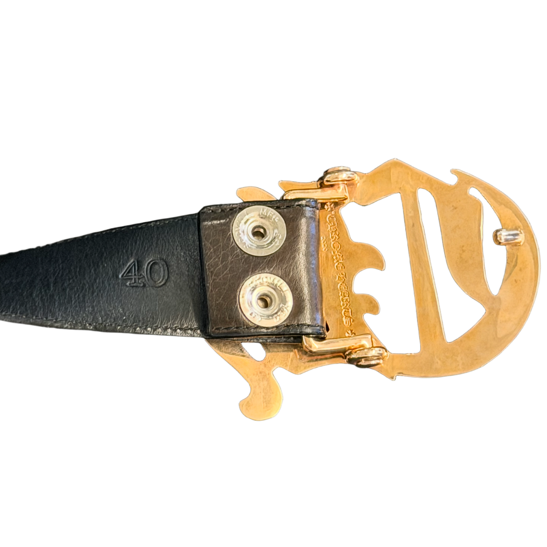 CHROME HEARTS 'BRONZE CH' CAMO BELT