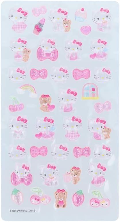 Sunstar Stationery Sanrio Character Seal 3D Bonbon Drop Seal Hello Kitty B S8542783