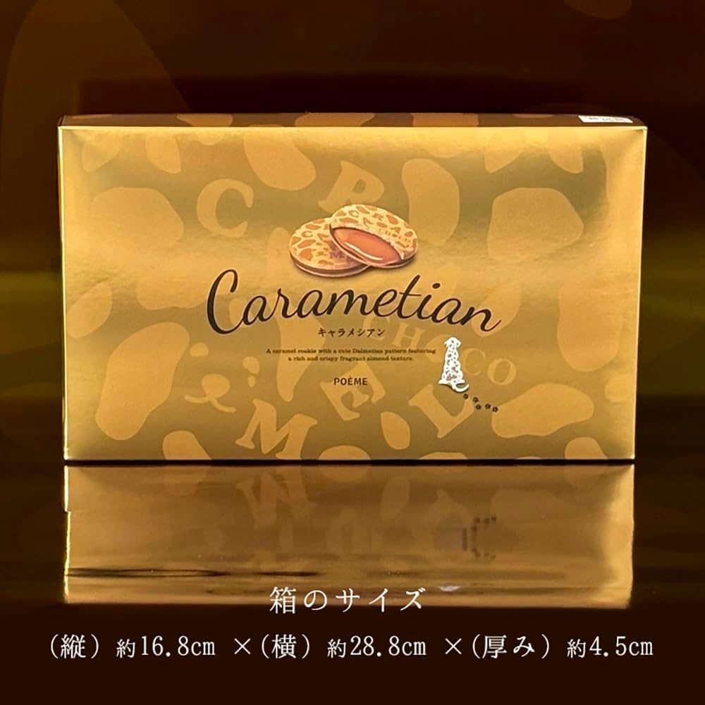 Carametian Chocolate, Caramel, Chocolate Gift, Souvenir, Confectionery Present, Popular, Order, Souvenir, Sweets, Individually Wrapped, Gift, Luxury (Pack of 12)