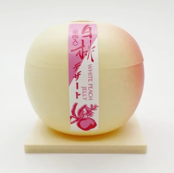 White Peach Dessert 3 Pieces Okayama Souvenir Jelly Gift