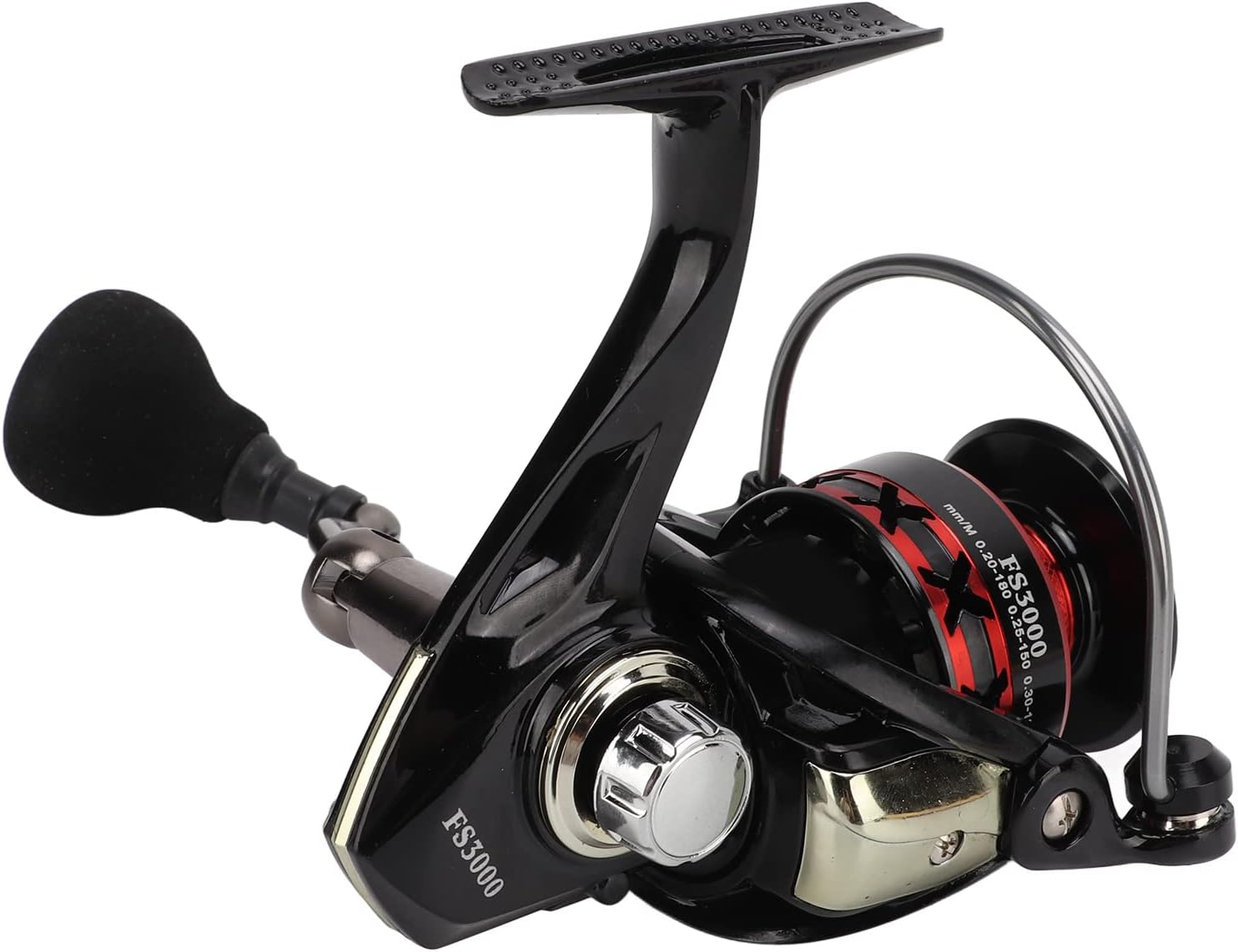 Metal Spinning Fishing Reel, Large Unloading Design Large Capacity Spinning Fishing Reel CNC