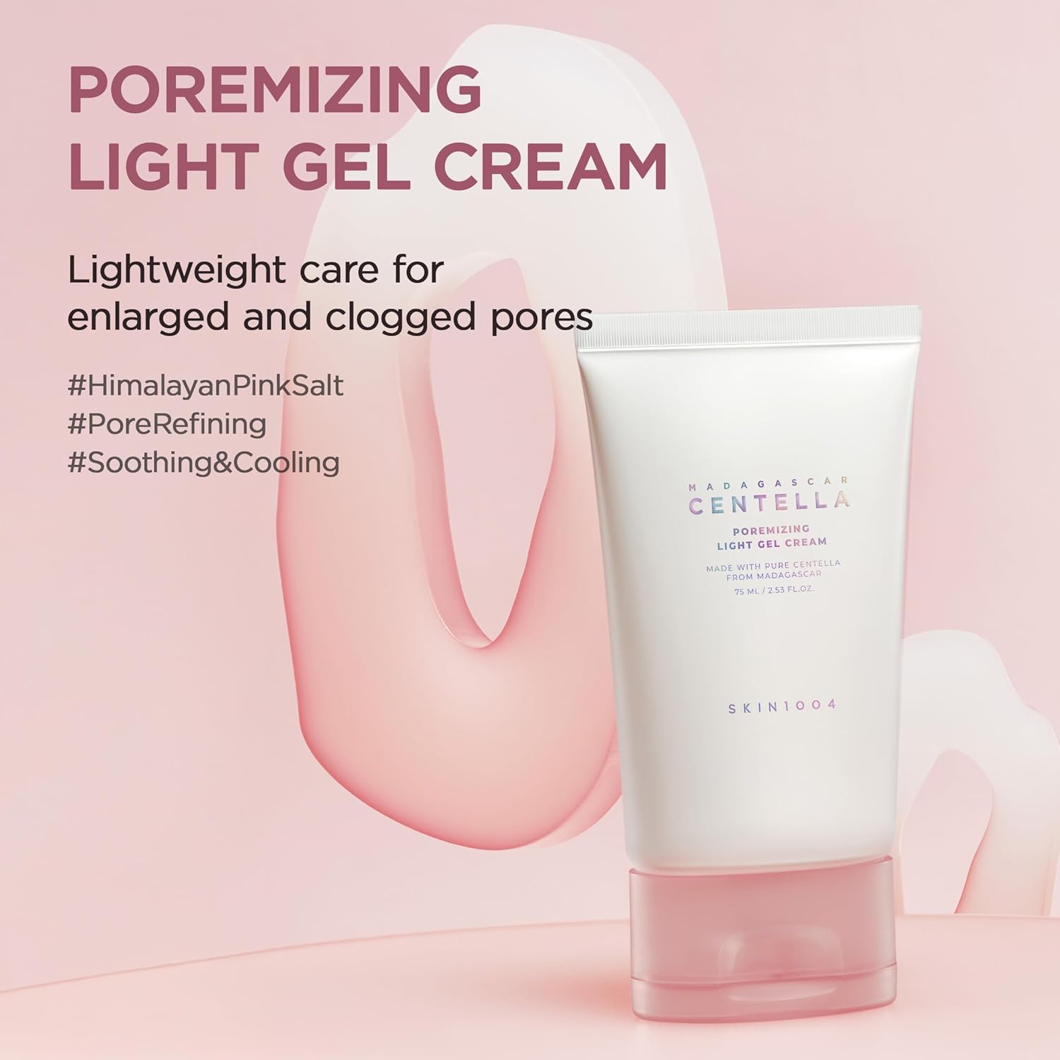 SKIN1004 Poremizing Light Gel Cream 2.5 fl oz (75 ml) / Poremizing Light Gel Cream 2.5 fl oz (75 ml) / Moisturizing Cream Pore Tightening Care