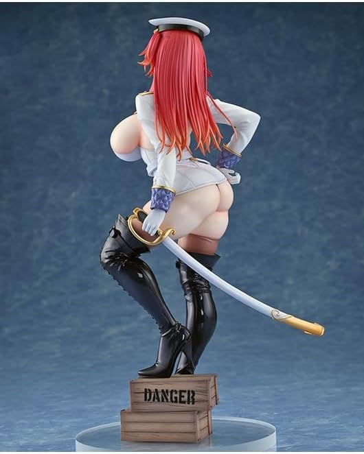 Casino Bunny Pink Cat Native 1/6 Scale Figure, Total Height: 5.7 inches (14.5 cm)
