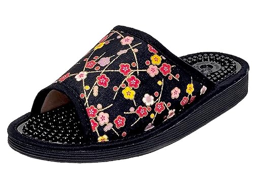 Daiming Shokai Women's Health Sandals, Japanese Pattern, Japanese Style, Slippers, Made in Japan