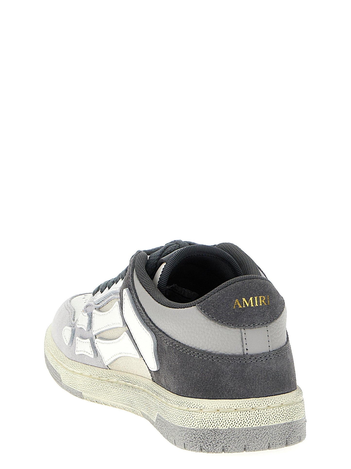 Amiri 'Histressed Skel Top Low'スニーカー - Image 2