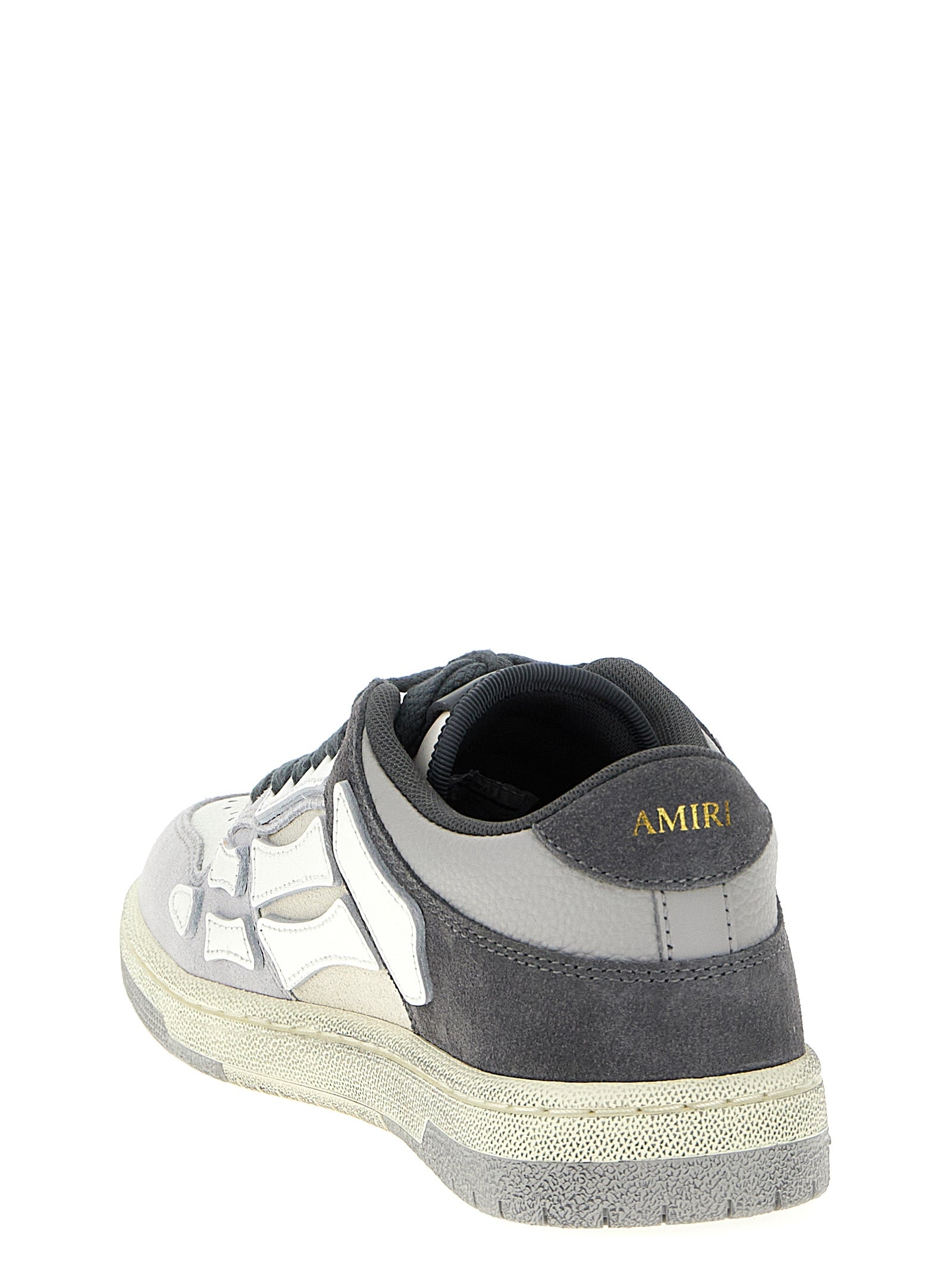 Amiri 'Histressed Skel Top Low'スニーカー - Image 2