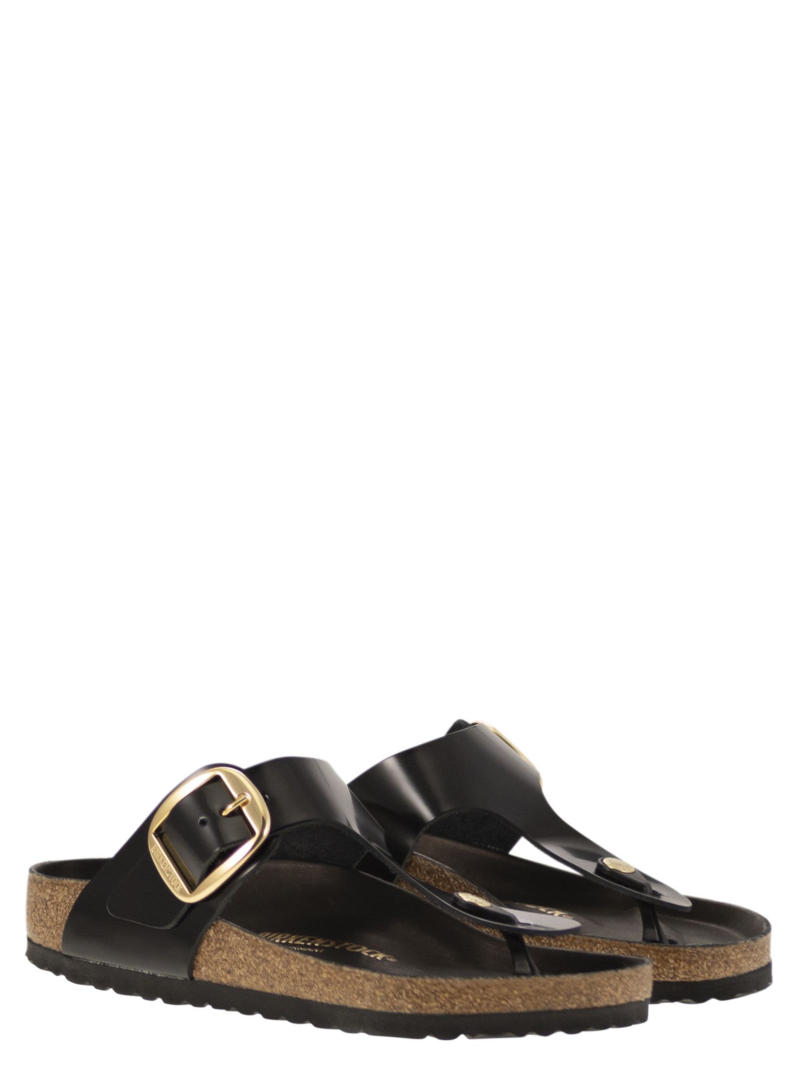 Birkenstock Gizehビッグバックルフリップフロップとバックル - Image 2