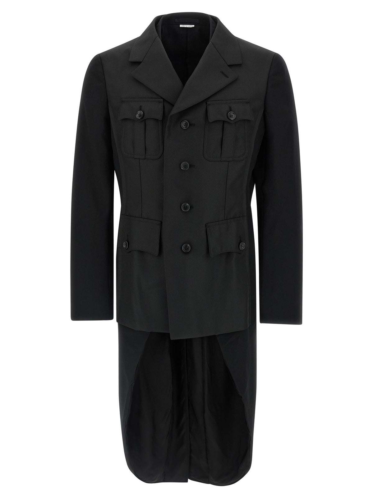 Comme Comme DesGarçonsHommePlus Double Leaer Blazerジャケット - Image 2