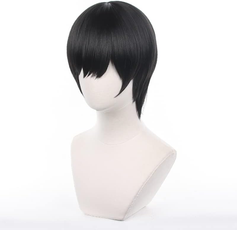 Akixen Chensoman Yoshida Hirofumi Wig, Cosplay, Anime Hair Net, Fashion Present, Events, Halloween, Christmas, Heat Resistant, Disguise, School Festivals, Cultural Festivals, Festivals