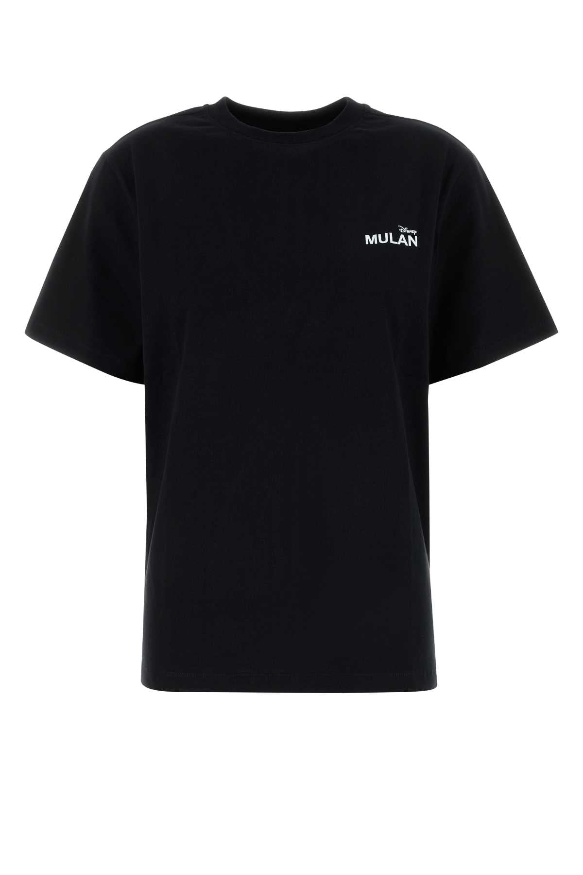 Coperni Black Cotton Coperni X Disney Mulan Tシャツ - Image 2