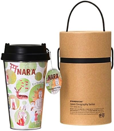 Starbucks Staba Japan Limited Nara Limited Tumbler, Renewal Design, Japanese Style, Deer Temple, Shrine, Great Buddha, NARA Region Limited, Local Limited, Green, Illustration, My Bottle, 12oz/355ml