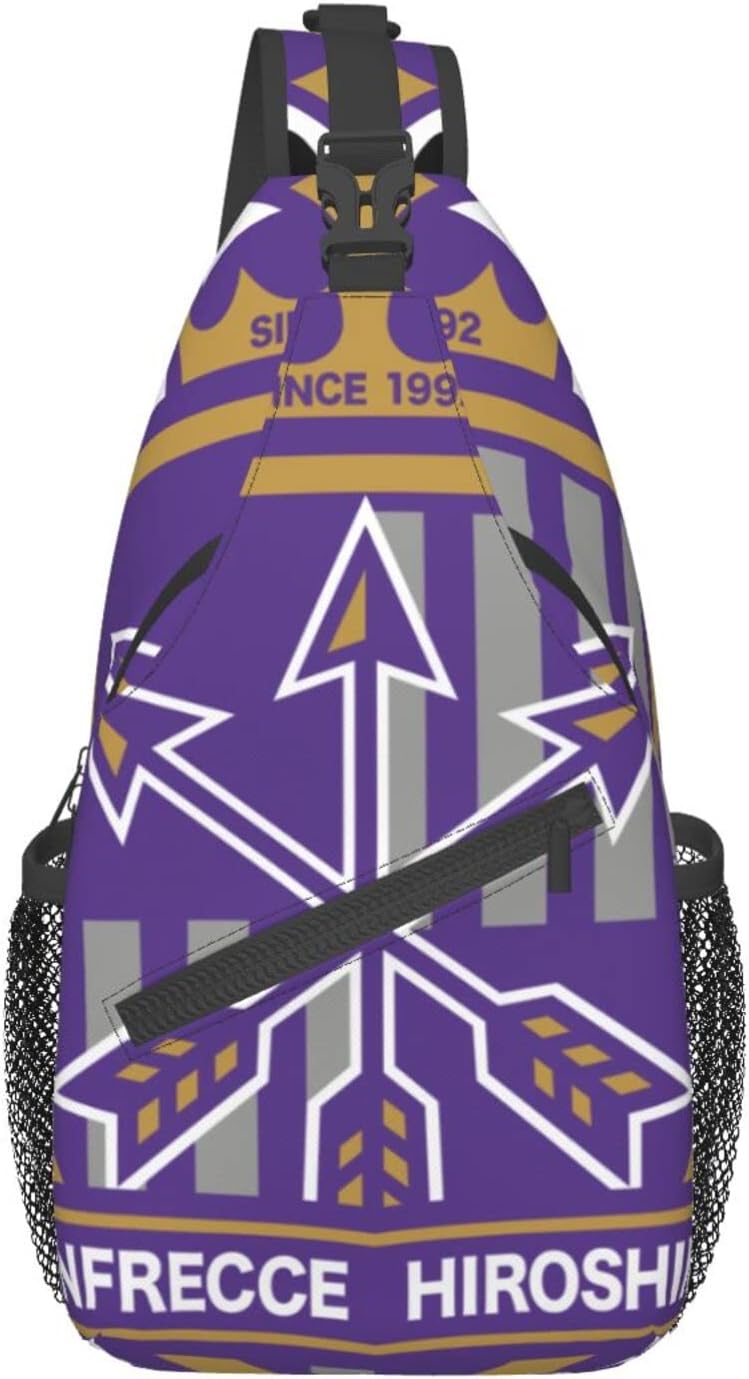 Sanfrecce Hiroshima Shoulder Bag, Large Capacity, Shoulder Bag, Crossbody Bag, Work Commute, School, Travel, Events, Anime, Moe Goods, Multifunctional, Lightweight, Unisex, Gift, Sports, School Bag,