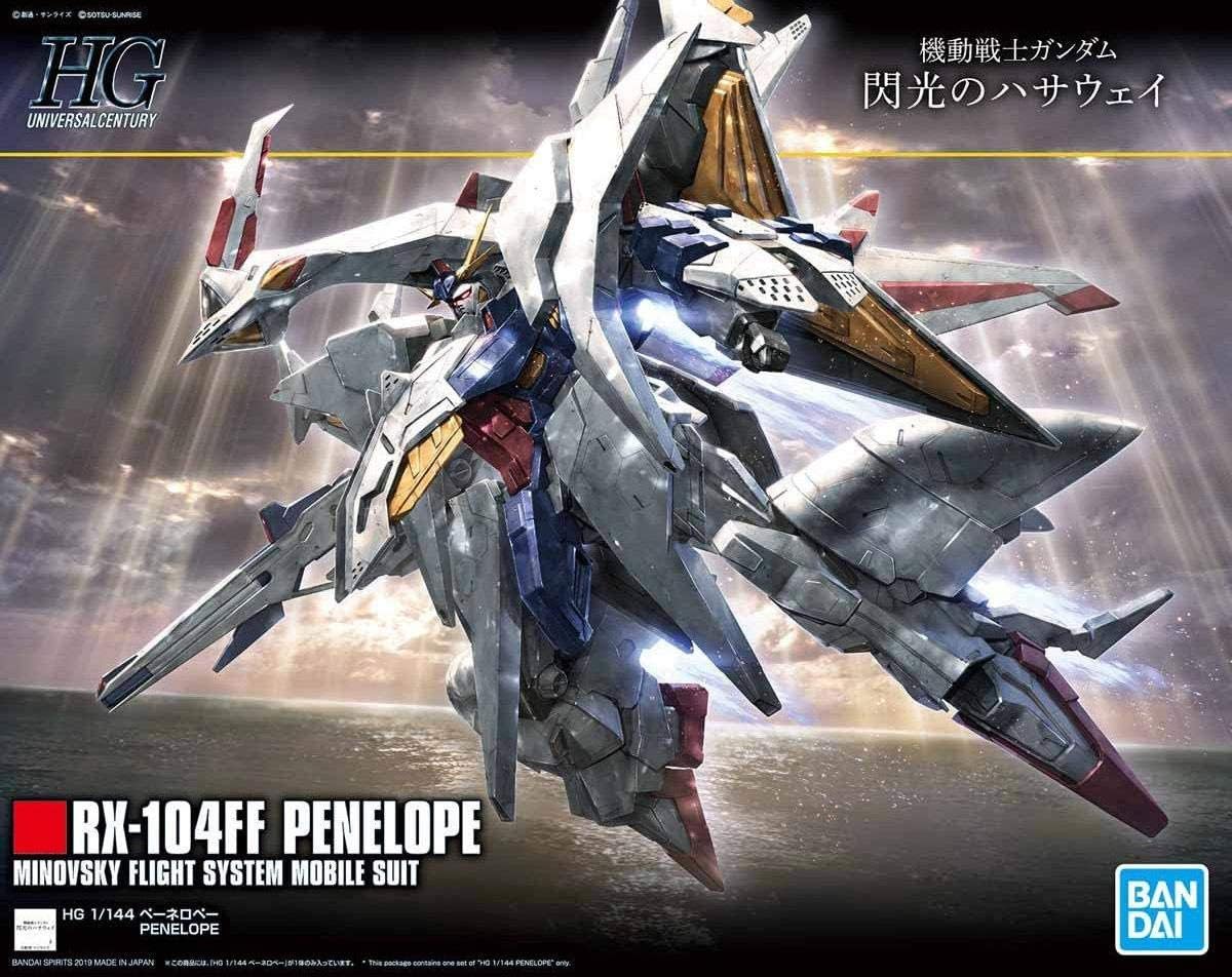HGUC Mobile Suit Gundam Hathaway's Flash Penelope 1/144 Scale Color-Coded Plastic Model