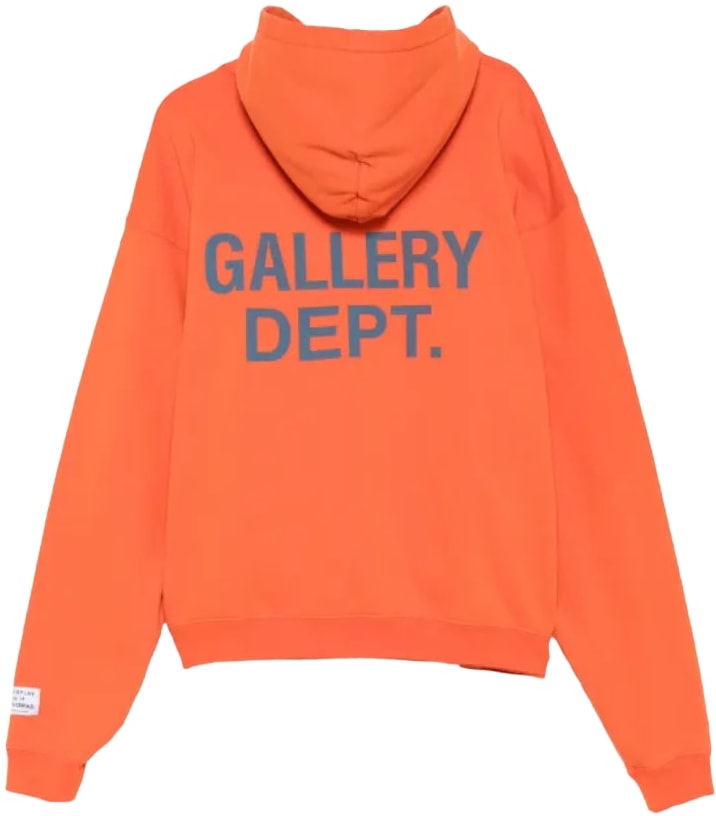 GALLERY DEPT. '90'S GD-LOGO' ORANGE HOODIE