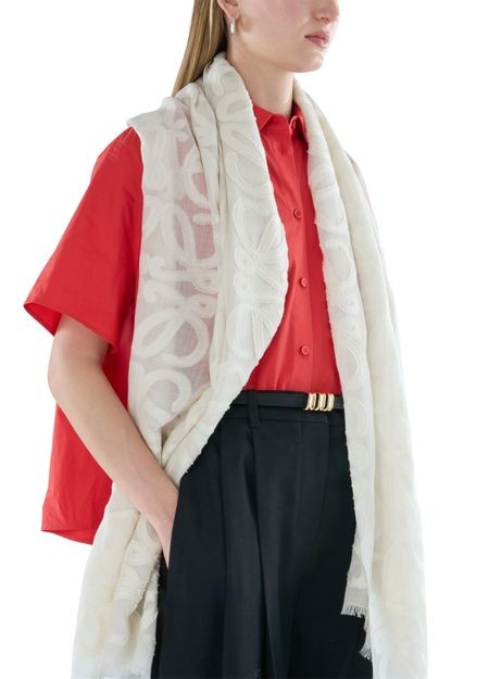 LOEWE Linen and cotton and silk scarf - Image 2