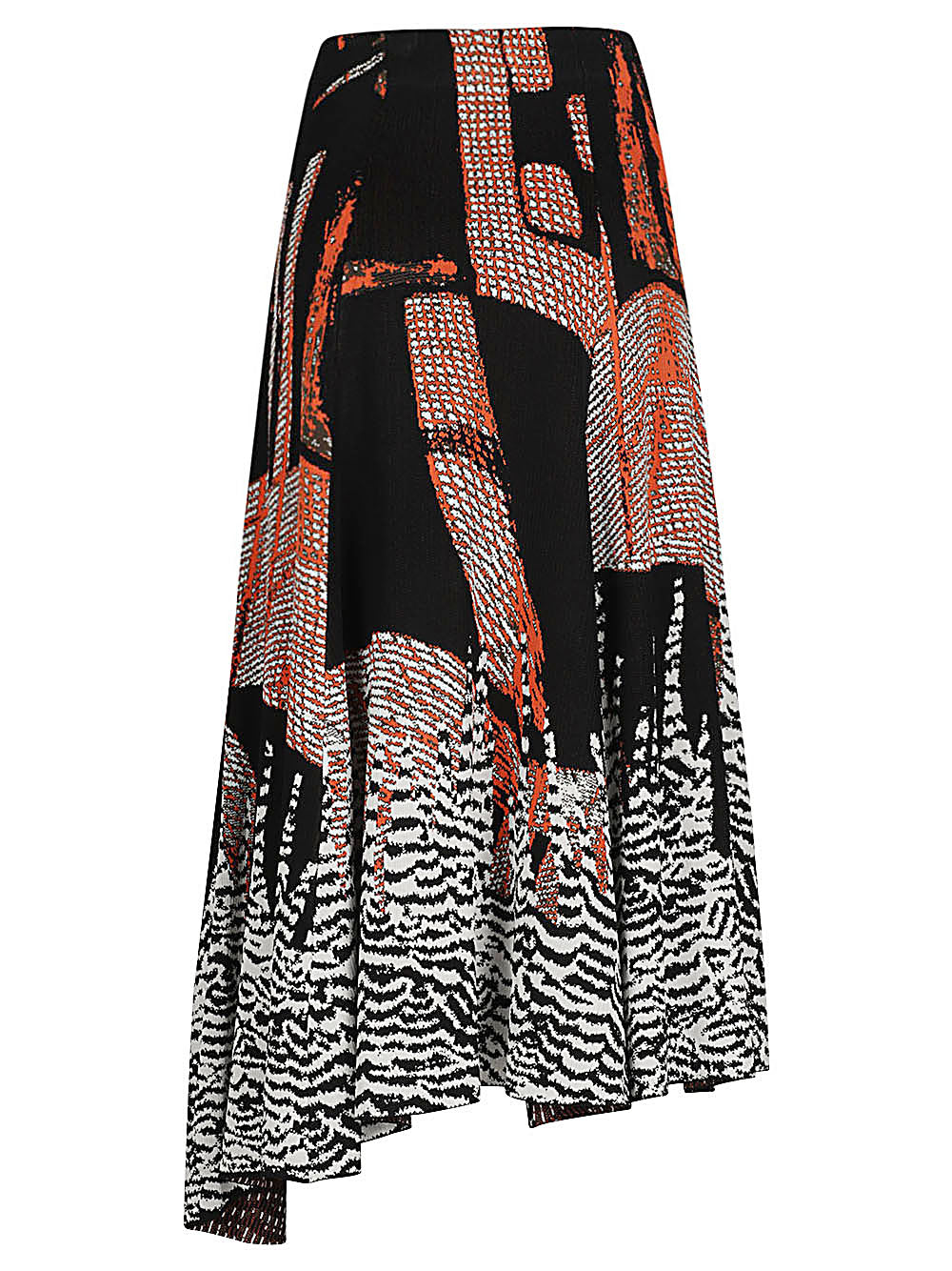 Bottega Veneta ボッテガベネタジャクアードビスコーススカート - Image 2