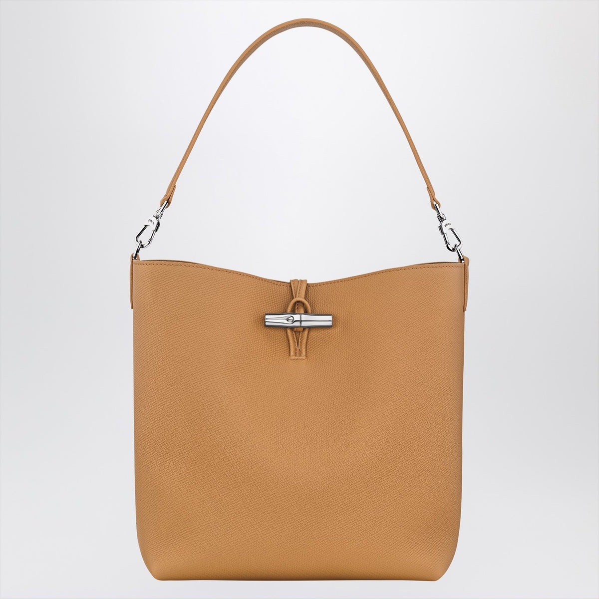 Longchamp Longchamp M クルミカラーホーボバッグのルソー - Image 2
