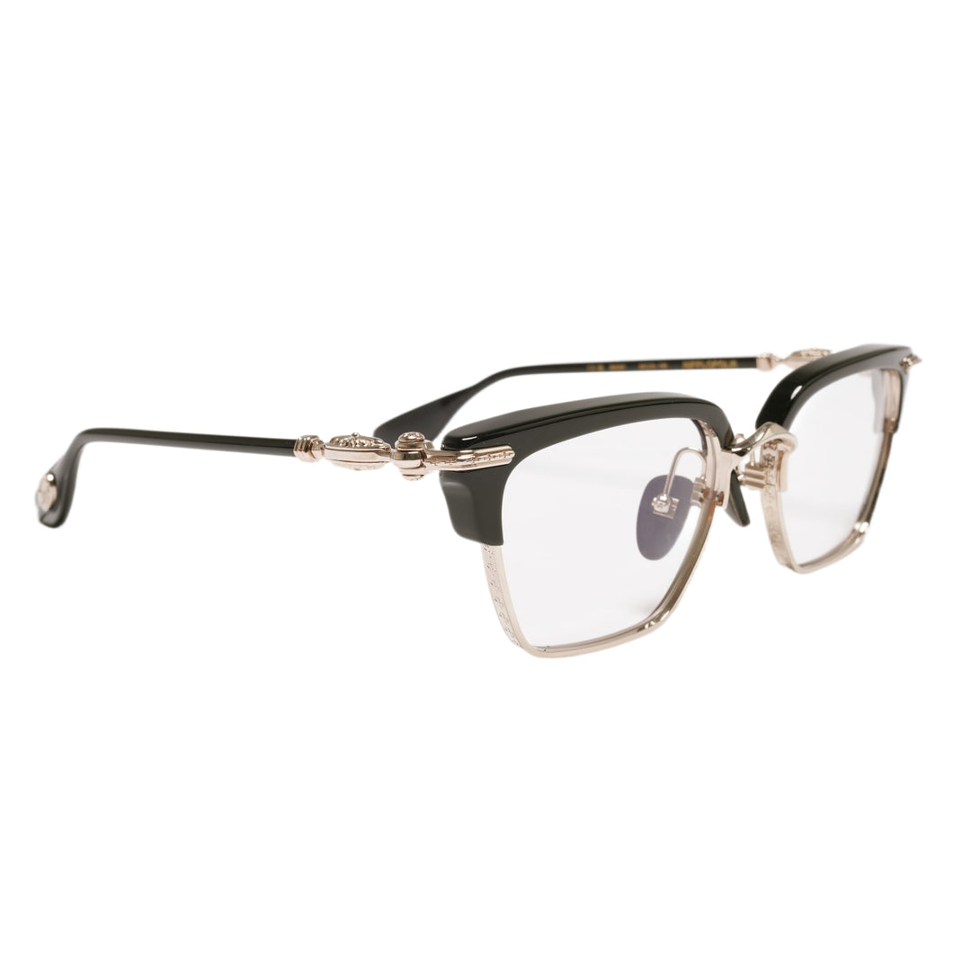 CHROME HEARTS 'NIPPLOPOLIS BLACK/GOLD' GLASSES