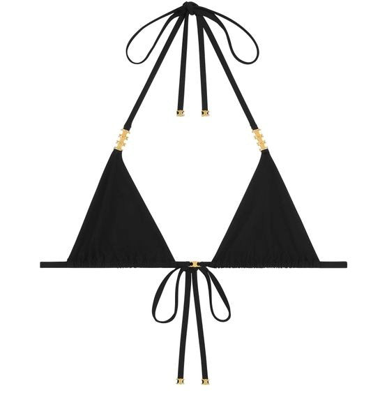 CELINE Triomphe triangle top in matte jersey - Image 2