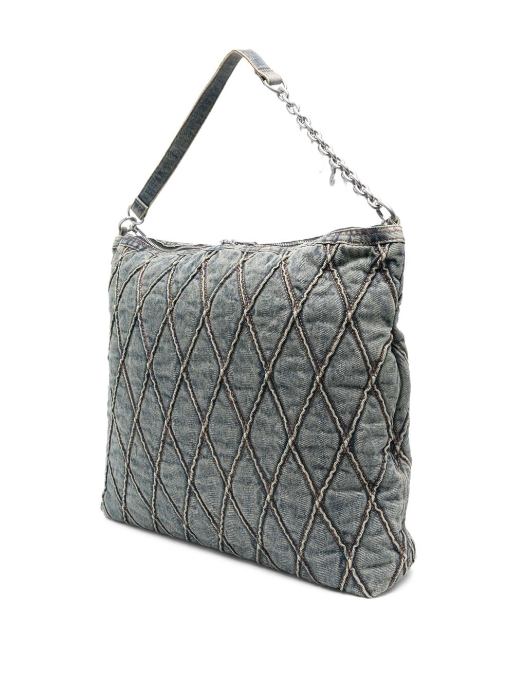 Diesel ディーゼルチャームデニムショルダーバッグ - Image 2
