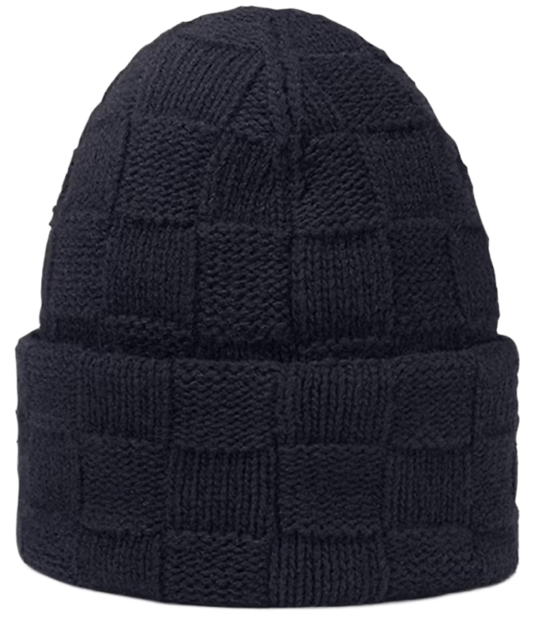 LOUIS VUITTON 'DAMIER PEARLS' BLACK BEANIE